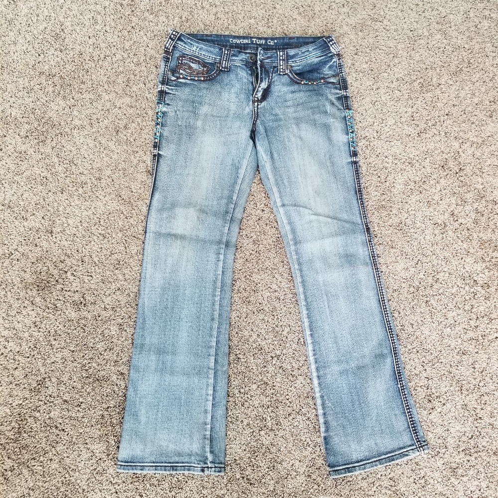 Women's Cowgirl Tuff Company Jean's Size W:30 L:33
